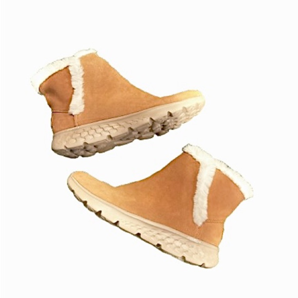 Skechers Plush White Footwear